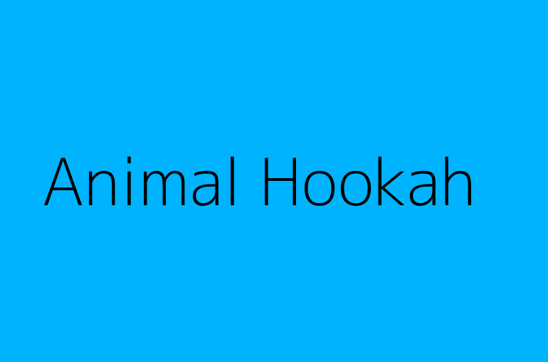 Animal Hookah